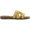imageCLIFFS BY WHITE MOUNTAIN Womens Fraly CutOut Slide SandalYellowRaffia