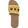 imageCLIFFS BY WHITE MOUNTAIN Womens Fraly CutOut Slide SandalYellowRaffia