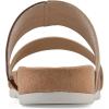 imageCLIFFS BY WHITE MOUNTAIN Womens Tammy Slide SandalNaturalSmooth