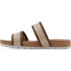 imageCLIFFS BY WHITE MOUNTAIN Womens Tropical Double Strap Slide SandalBrownSmooth