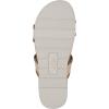 imageCLIFFS BY WHITE MOUNTAIN Womens Tropical Double Strap Slide SandalBrownSmooth