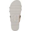 imageCLIFFS BY WHITE MOUNTAIN Womens Tropical Double Strap Slide SandalPlatinoMetallicSmooth