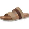 imageCLIFFS BY WHITE MOUNTAIN Womens Tammy Slide SandalNaturalSmooth