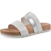 imageCLIFFS BY WHITE MOUNTAIN Womens Tammy Slide SandalWhiteSmooth