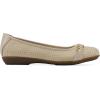imageCLIFFS BY WHITE MOUNTAIN Womens Charmed Cushioned Ballet FlatGoldMultiCanvas