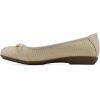 imageCLIFFS BY WHITE MOUNTAIN Womens Charmed Cushioned Ballet FlatGoldMultiCanvas