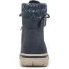 imageCLIFFS BY WHITE MOUNTAIN Womens Hearty Cushioned LaceUp City Hiker Ankle BootNavyFabricSweater