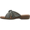 imageCLIFFS BY WHITE MOUNTAIN Womens Blinding Woven Slide SandalBlackMultiFabric