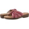 imageCLIFFS BY WHITE MOUNTAIN Womens Blinding Woven Slide SandalFuschiaMultiFabric