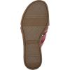 imageCLIFFS BY WHITE MOUNTAIN Womens Blinding Woven Slide SandalFuschiaMultiFabric