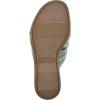 imageCLIFFS BY WHITE MOUNTAIN Womens Blinding Woven Slide SandalGreenMultiFabric