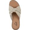 imageCLIFFS BY WHITE MOUNTAIN Womens Blinding Woven Slide SandalNaturalMultiFabric
