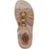 imageCLIFFS BY WHITE MOUNTAIN Womens Caselyn Strappy SandalNaturalNubuck