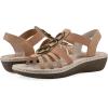 imageCLIFFS BY WHITE MOUNTAIN Womens Caselyn Strappy SandalNaturalNubuck