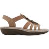 imageCLIFFS BY WHITE MOUNTAIN Womens Caselyn Strappy SandalNaturalNubuck