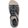 imageCLIFFS BY WHITE MOUNTAIN Womens Caselyn Strappy SandalNavyNubuck