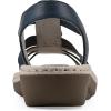 imageCLIFFS BY WHITE MOUNTAIN Womens Caselyn Strappy SandalNavyNubuck