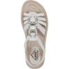 imageCLIFFS BY WHITE MOUNTAIN Womens Caselyn Strappy SandalWhiteNubuck