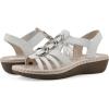 imageCLIFFS BY WHITE MOUNTAIN Womens Caselyn Strappy SandalWhiteNubuck