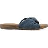 imageCLIFFS BY WHITE MOUNTAIN Womens Fasha Braided Slide SandalBlueDenimFabric