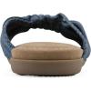 imageCLIFFS BY WHITE MOUNTAIN Womens Fasha Braided Slide SandalBlueDenimFabric