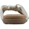 imageCLIFFS BY WHITE MOUNTAIN Womens Fasha Braided Slide SandalWhiteSmooth