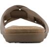 imageCLIFFS BY WHITE MOUNTAIN Womens Fraley Slide SandalTaupeEmbossed