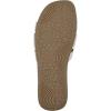imageCLIFFS BY WHITE MOUNTAIN Womens Fraley Slide SandalWhiteEmbossed
