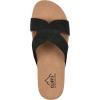 imageCLIFFS BY WHITE MOUNTAIN Womens Tindra Slide SandalBlackRaffia