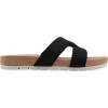 imageCLIFFS BY WHITE MOUNTAIN Womens Tindra Slide SandalBlackRaffia