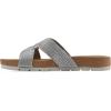 imageCLIFFS BY WHITE MOUNTAIN Womens Tindra Slide SandalSilverRaffia