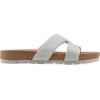 imageCLIFFS BY WHITE MOUNTAIN Womens Tindra Slide SandalWhiteRaffia