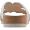imageCLIFFS BY WHITE MOUNTAIN Womens Tindra Slide SandalWhiteRaffia