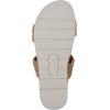 imageCLIFFS BY WHITE MOUNTAIN Womens Treat Double Strap SlingBack SandalNaturalSmooth
