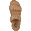 imageCLIFFS BY WHITE MOUNTAIN Womens Treat Double Strap SlingBack SandalNaturalSmooth