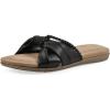 imageCLIFFS BY WHITE MOUNTAIN Womens Fasha Braided Slide SandalBlackSmooth