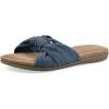 imageCLIFFS BY WHITE MOUNTAIN Womens Fasha Braided Slide SandalBlueDenimFabric