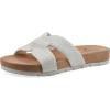 imageCLIFFS BY WHITE MOUNTAIN Womens Tindra Slide SandalWhiteRaffia