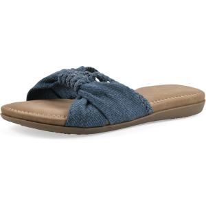 imageCLIFFS BY WHITE MOUNTAIN Womens Fasha Braided Slide SandalBlueDenimFabric