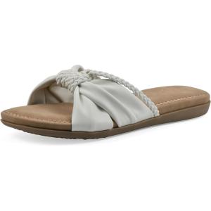 imageCLIFFS BY WHITE MOUNTAIN Womens Fasha Braided Slide SandalWhiteSmooth