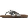 imageCLIFFS BY WHITE MOUNTAIN Womens Fateful Cushioned Flip Flop SandalSilverSmooth
