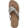 imageCLIFFS BY WHITE MOUNTAIN Womens Fateful Cushioned Flip Flop SandalSilverSmooth