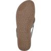 imageCLIFFS BY WHITE MOUNTAIN Womens Fateful Cushioned Flip Flop SandalSilverSmooth