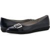 imageCLIFFS BY WHITE MOUNTAIN Womens Miliani Cushioned Buckle FlatNavyPatent