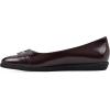 imageCLIFFS BY WHITE MOUNTAIN Womens Miliani Cushioned Buckle FlatOxbloodPatent