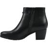 imageCliffs by White Mountain Womens Angelo Cushioned Block Heel Ankle Shootie BootBlackSmooth