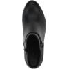 imageCliffs by White Mountain Womens Angelo Cushioned Block Heel Ankle Shootie BootBlackSmooth