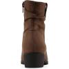 imageCliffs by White Mountain Womens Dunia Cushioned Rouched Ankle BootieChestnutFabric