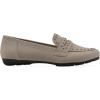 imageCliffs by White Mountain Womens Giada Cushioned Driving Moccasin Loafer FlatTaupeSuededSmooth