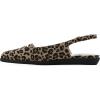 imageCliffs by White Mountain Womens Miloni Cushioned SlingBack FlatTanLeopardPrint